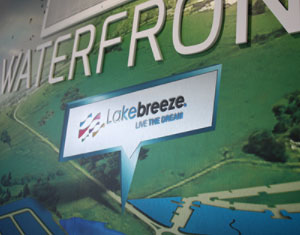 Interactive Sales Centre . Lakebreeze